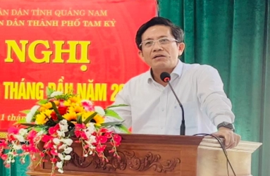 Ông Trần Nam Hưng tân Phó Chủ tịch UBND tỉnh Quảng Nam.