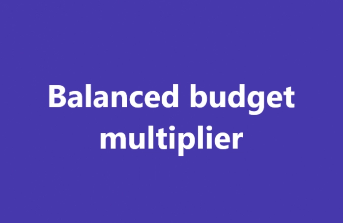 Số nhân ngân sách cân đối là gì?