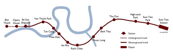 Bám Metro Bến Thành - Suối Tiên: 45 dự án chung cư sẵn hàng, giá đến 150 triệu/m2 - Ảnh 1