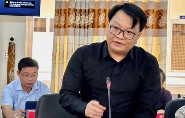 &nbsp;&Ocirc;ng Trần Quốc Bảo, Ủy vi&ecirc;n BCH VCCI, Chủ tịch Hiệp hội doanh nghiệp tỉnh Quảng Nam.