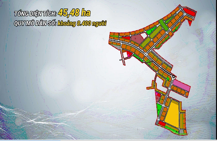 Bản đồ quy hoạch khu đ&ocirc; thị Nam s&ocirc;ng Cầu, phường Quang Vinh, TP. Th&aacute;i Nguy&ecirc;n.